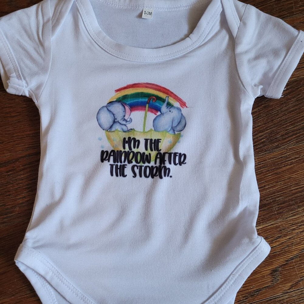 Rainbow Baby Bodysuit